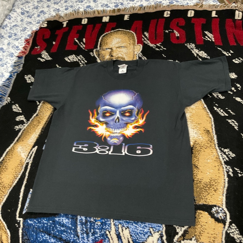 Stone Cold Steve Austin Skull Graphic Tee